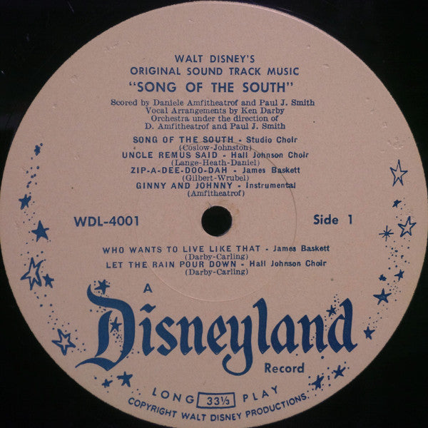 Various : Song Of The South (LP, Album, Mono, RP)