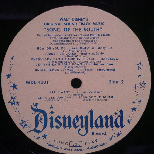 Various : Song Of The South (LP, Album, Mono, RP)