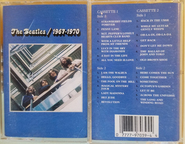 The Beatles : 1967-1970 (2xCass, Comp, RE, No )