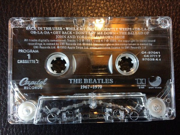 The Beatles : 1967-1970 (2xCass, Comp, RE, No )