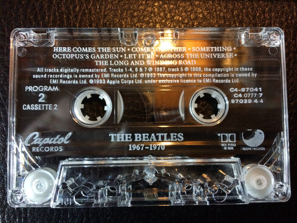 The Beatles : 1967-1970 (2xCass, Comp, RE, No )