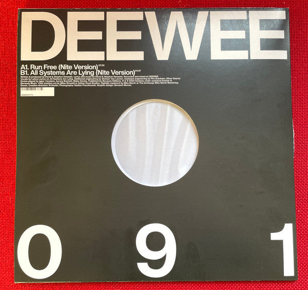 Soulwax : All Systems Are Lying / Run Free (Nite Versions) (12", EP)