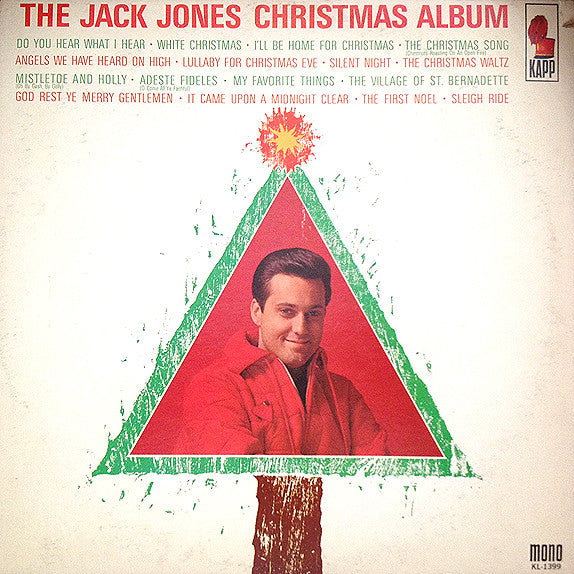 Jack Jones : The Jack Jones Christmas Album (LP, Mono)
