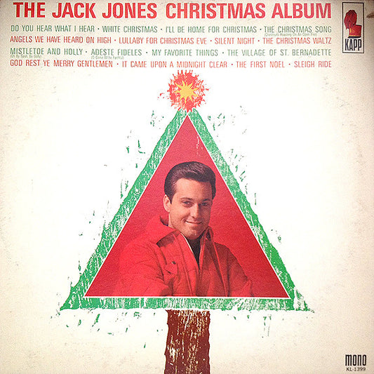 Jack Jones : The Jack Jones Christmas Album (LP, Mono)