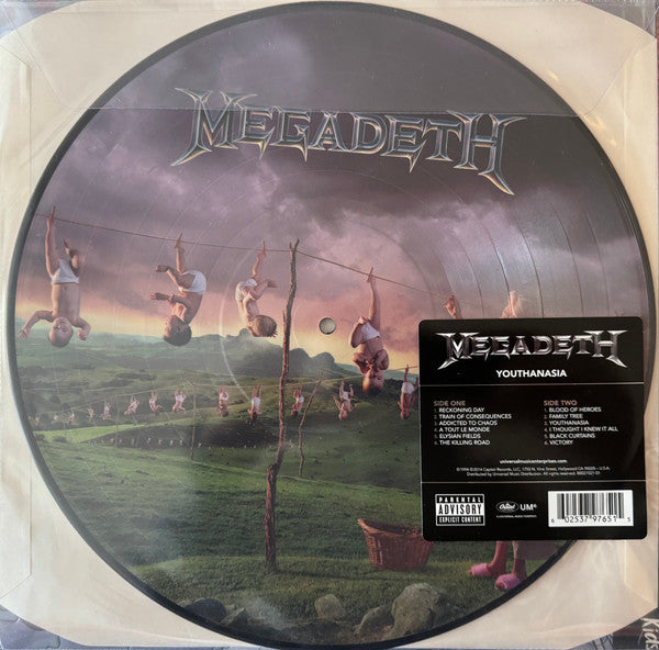 Megadeth : Youthanasia (LP, Album, Pic, RE, RP)