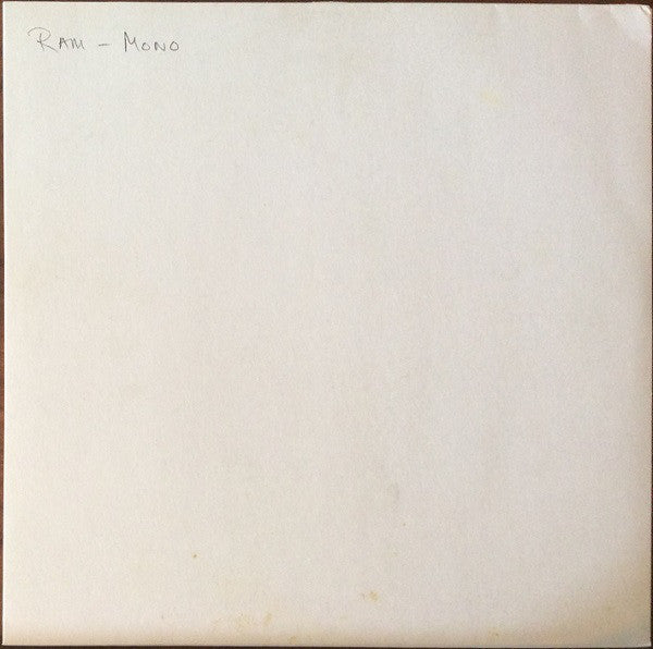 Paul And Linda McCartney* : Ram (LP, Album, Mono, Ltd, Num, RE, RM)