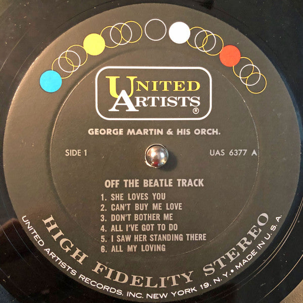 George Martin & His Orchestra* : Off The Beatle Track (LP)