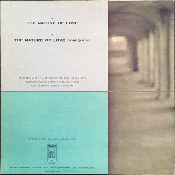 Ministry : The Nature Of Love (12", Single)