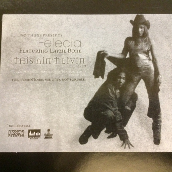 Felecia : This Ain't Livin' (12", Promo)