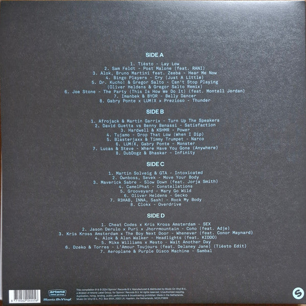 Various : Spinnin' Records - 25 Years - Chapter 2 (2xLP, Comp, Ltd, RE, Tra)