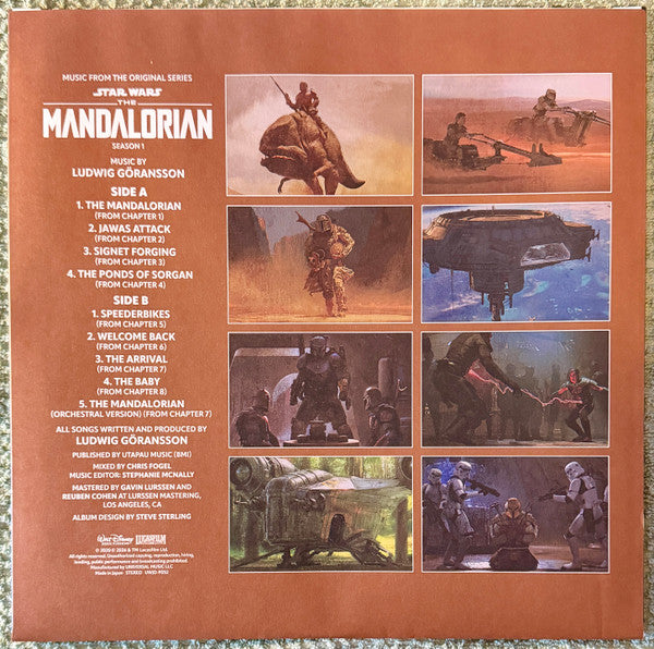 Ludwig Göransson : Star Wars: The Mandalorian - Season 1 (Music From The Original Series) (LP, Comp, Ltd, Bro)