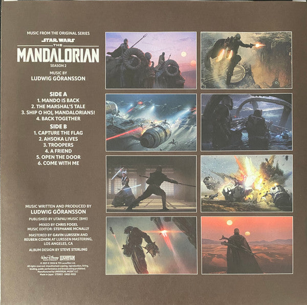 Ludwig Göransson : Star Wars: The Mandalorian - Season 2 (Music From The Original Series) (LP, Comp, Ltd, RE, Gre)
