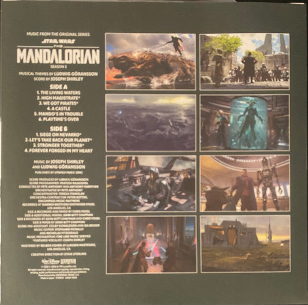 Ludwig Göransson, Joseph Shirley : Star Wars: The Mandalorian Season 3 (Music From The Original Series) (LP, Yel)