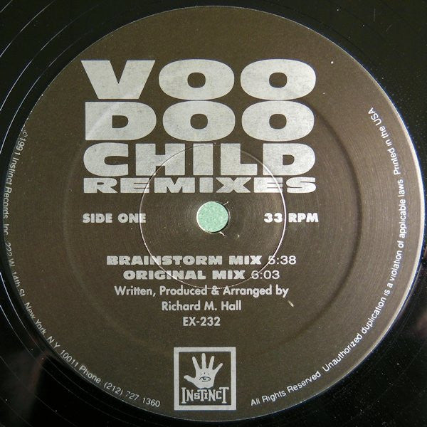 Voodoo Child : Voodoo Child (Remixes) (12")