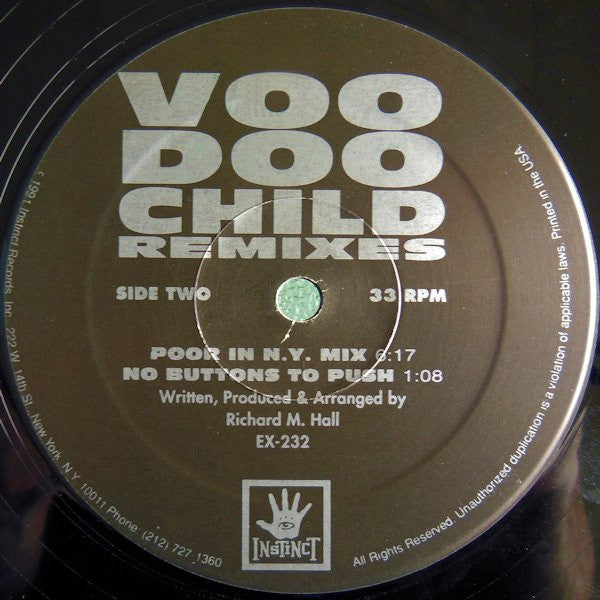 Voodoo Child : Voodoo Child (Remixes) (12")