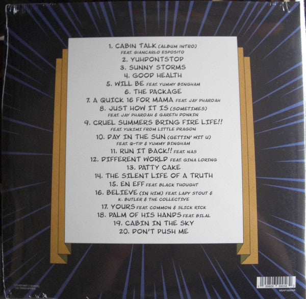De La Soul : Cabin In The Sky (2xLP, Album, Ltd, Mar)