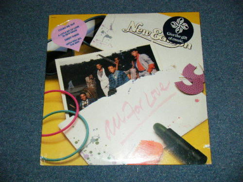 New Edition : All For Love (LP, Album)