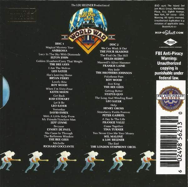 Various : All This And World War II (2xCD, Album, Ltd, RE, RM, Gat)
