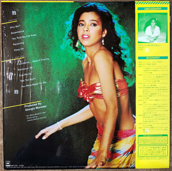 Irene Cara : What A Feelin' (LP, Album)