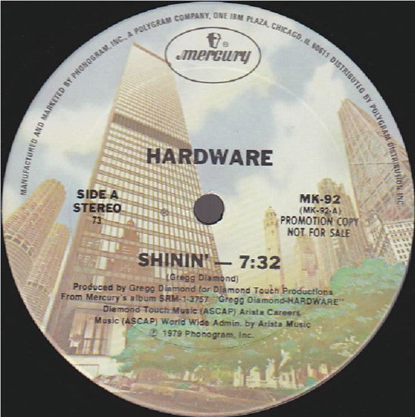 Gregg Diamond : Shinin' (12", Promo)