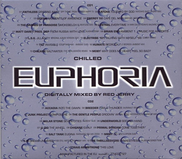 Red Jerry : Chilled Euphoria (2xCD, Comp, Mixed)
