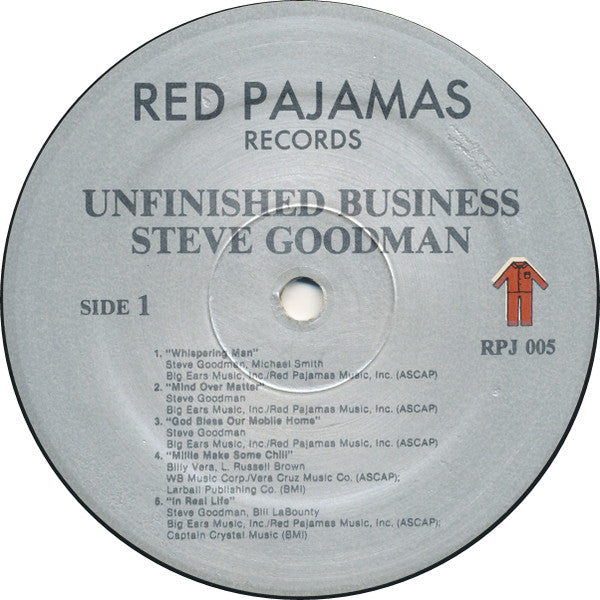 Steve Goodman : Unfinished Business (LP, Album)