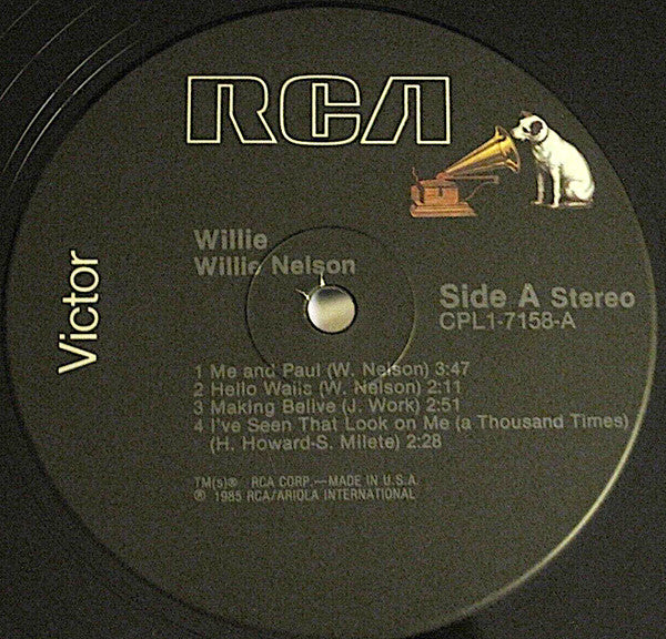 Willie Nelson : Willie (LP, Comp, RE)