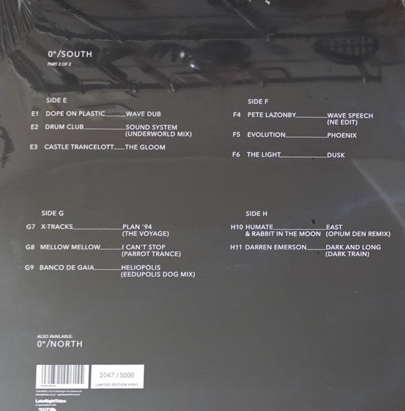 Sasha And John Digweed* : Northern Exposure Redux 0º /South (2x12", Comp, Ltd, Num, RM, Sky)