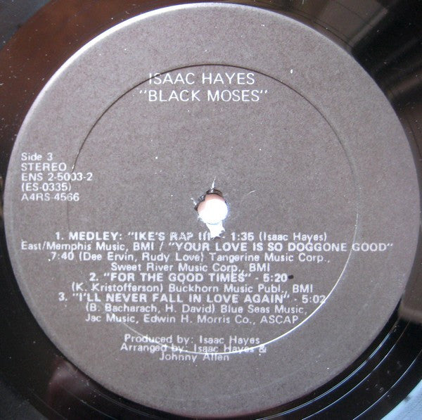 Isaac Hayes : Black Moses (2xLP, Album)