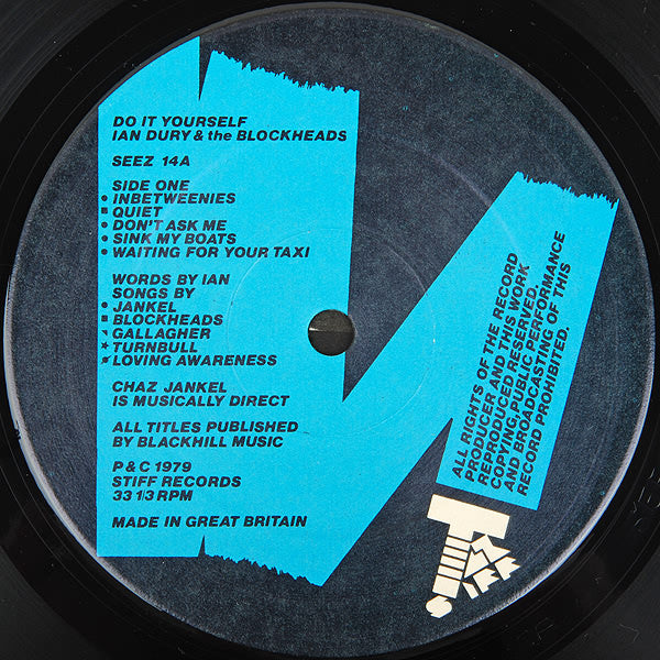 Ian Dury And The Blockheads : Do It Yourself (LP, Album)