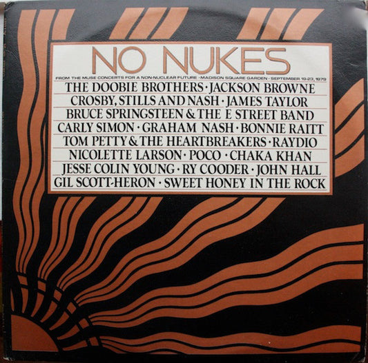 Various : No Nukes - The Muse Concerts For A Non-Nuclear Future (3xLP, Album, CTH)