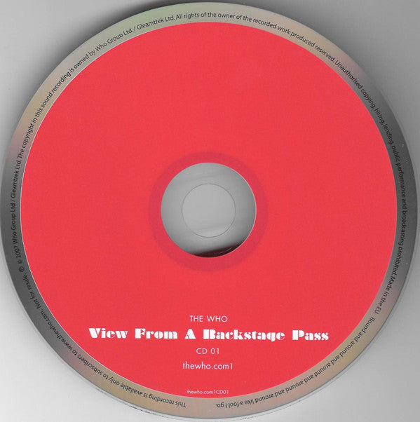 The Who : View From A Backstage Pass (2xCD, Album, Comp)