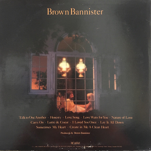 Brown Bannister : Talk To One Another (LP, Album)