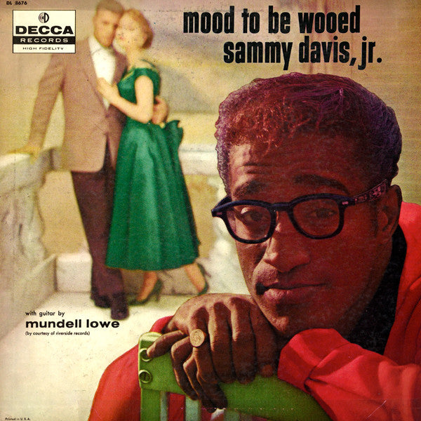 Sammy Davis Jr., Mundell Lowe : Mood To Be Wooed (LP, Album, Mono)
