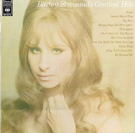Barbra Streisand : Barbra Streisand's Greatest Hits (LP, Comp)