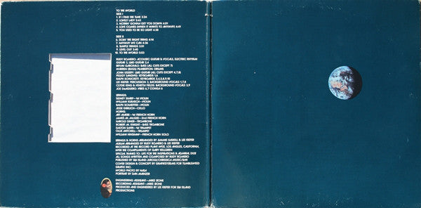 Rudy Romero (2) : To The World (LP, Album, Whi)