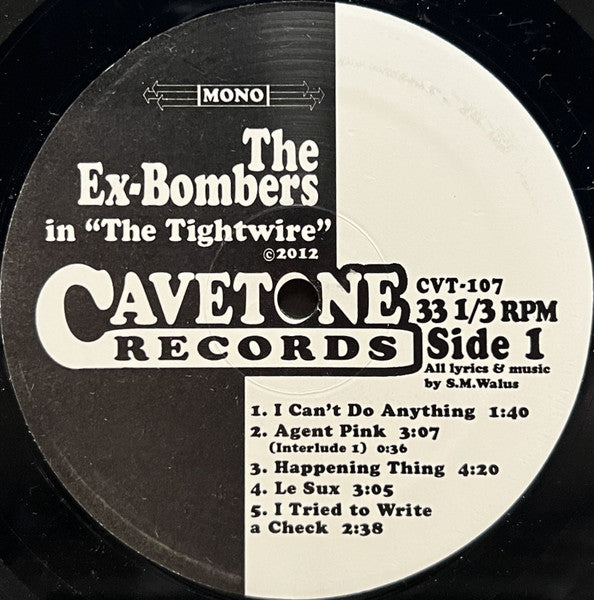 The Ex-Bombers : The Tightwire (LP, Mono)