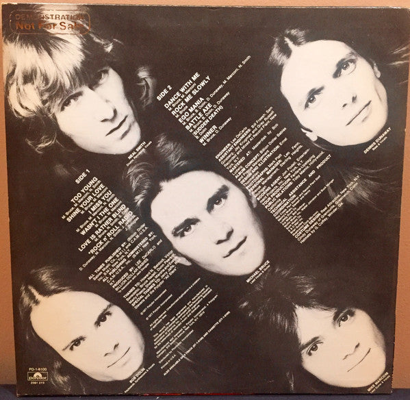 Billion Dollar Babies : Battle Axe (LP, Album, Promo)