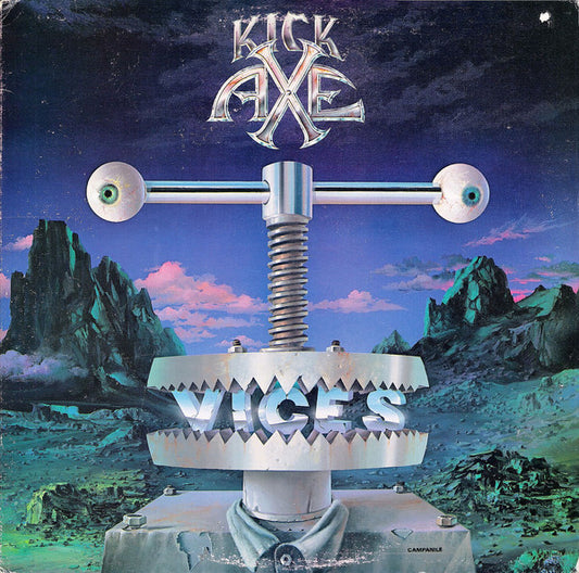 Kick Axe : Vices (LP, Album)