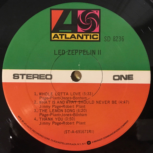 Led Zeppelin : Led Zeppelin II (LP, Album, RP, RI )