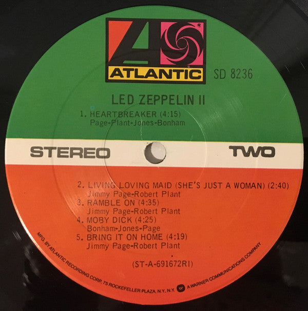 Led Zeppelin : Led Zeppelin II (LP, Album, RP, RI )