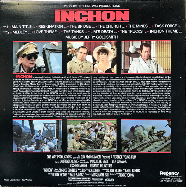 Jerry Goldsmith : Inchon (Original Motion Picture Soundtrack) (LP, Album)