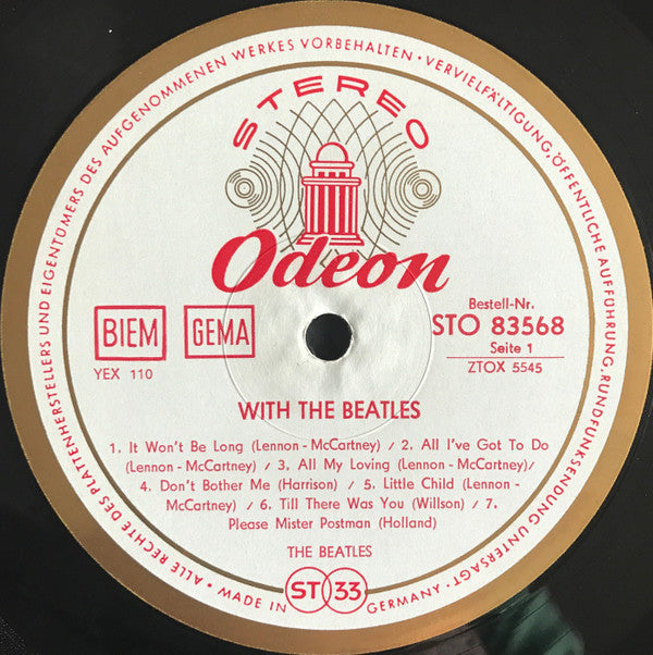 The Beatles : With The Beatles (LP, Album)