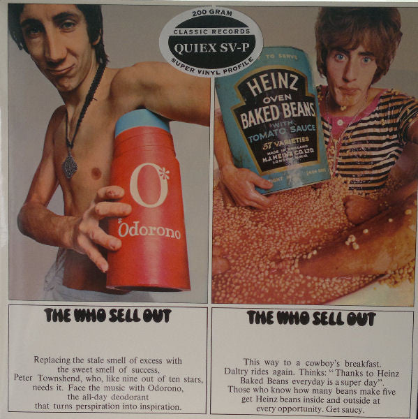 The Who : The Who Sell Out (LP, Album, RE, RM, 200)