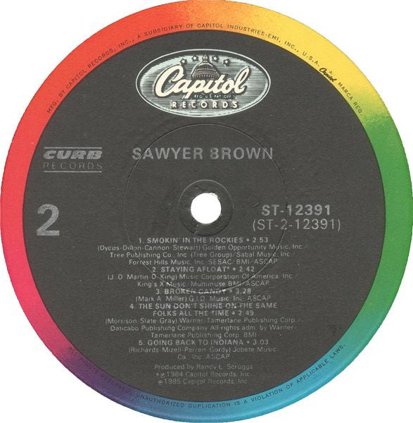 Sawyer Brown : Sawyer Brown (LP, Album)