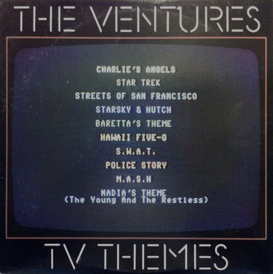 The Ventures : TV Themes (LP, Album, RE)