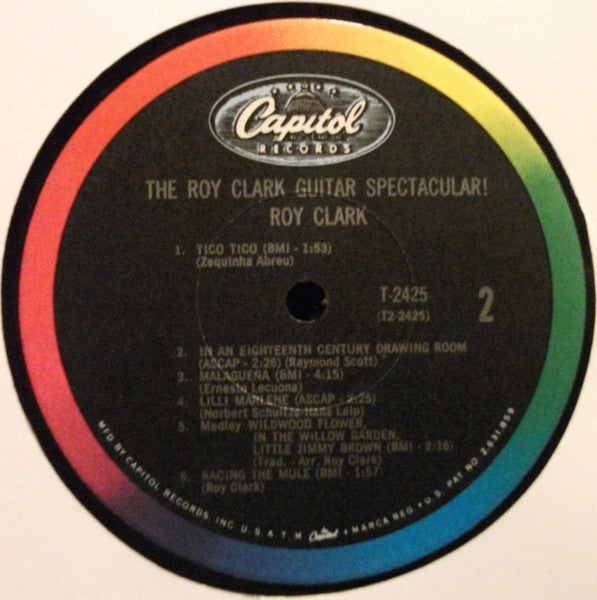 Roy Clark : The Roy Clark Guitar Spectacular! (LP, Mono)