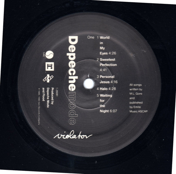Depeche Mode : Violator (LP, Album, SRC)