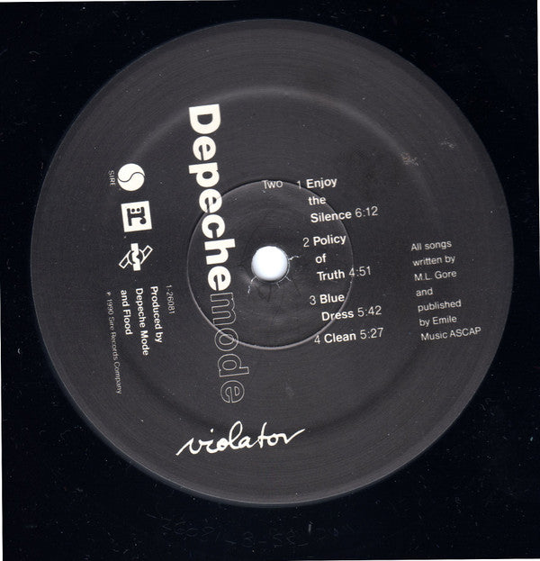 Depeche Mode : Violator (LP, Album, SRC)
