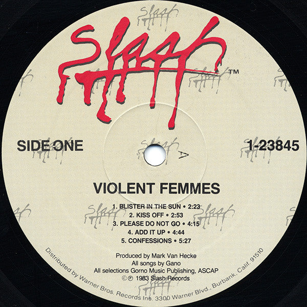 Violent Femmes : Violent Femmes (LP, Album, RP, All)